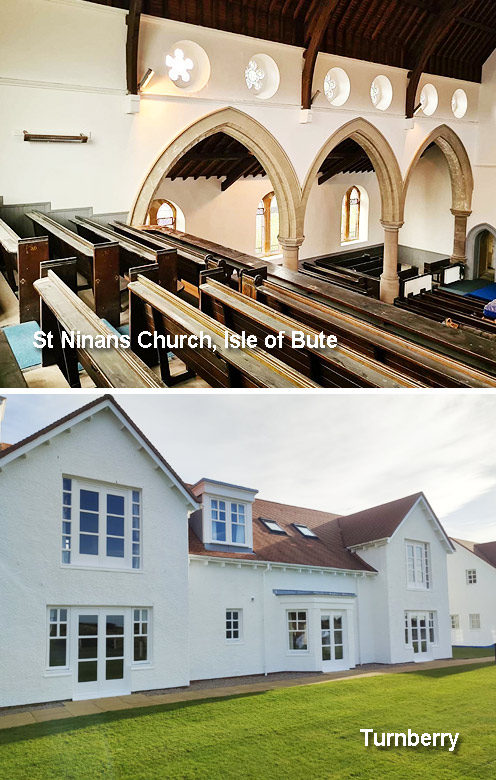 Turnberry, St Ninans Church, Bute